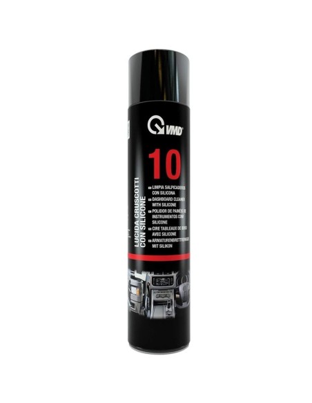 Bomboletta spray lucida cruscotti con silicone per auto 600 ml VMD 10