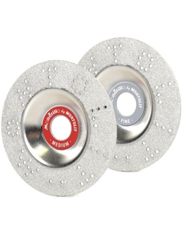 Platorelli mole diamantate Montolit mondrillo stl-m grana fine o media 115/125mm