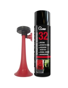 Bomboletta spray avvisatore acustico sirena tromba stadio 300 ml VMD 32