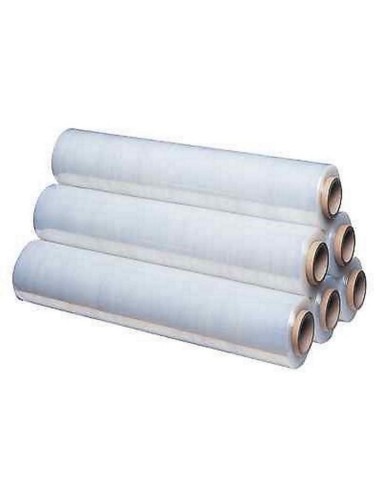 Kit da 6 rotoli pellicola trasparente altezza 50cm my23 film estensibile 2.5kg imballo