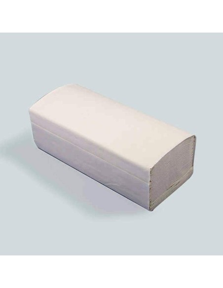 Asciugamani piegati in cellulosa goffrata a "c" strong confezione 150 pz