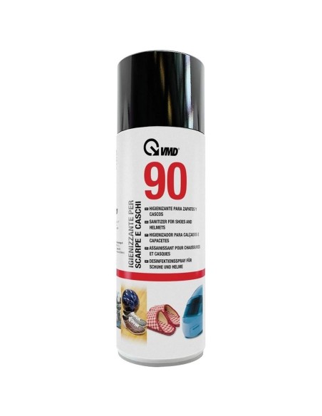 2 - Bomboletta spray igienizzante per scarpe caschi funghi muffe 400 ml VMD 90