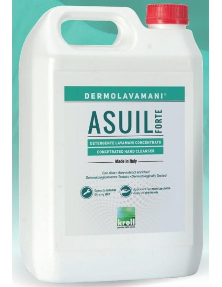 2 - Sapone crema lavamani detergente asuil forte tanica 5 kg KROLL 0202