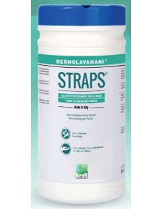 2 - Salviette detergenti lavamani 70 pezzi KROLL straps 2602