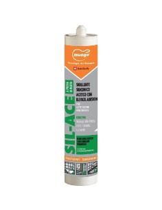 2 - Silicone acetico trasparente mungo sil-ace pro 280 ml