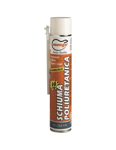 Schiuma poliuretanica manuale professionale spm 750 ml