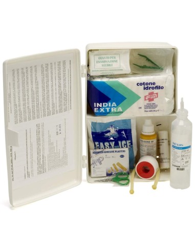 6 - Armadietto pronto soccorso plastica allegato 2 aziende con meno di 3 dipendenti