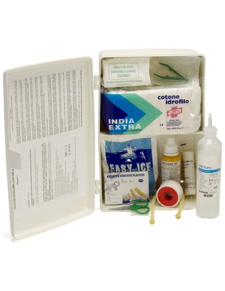 6 - Armadietto pronto soccorso plastica allegato 2 aziende con meno di 3 dipendenti