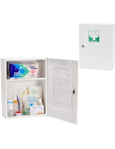 Armadietto pronto soccorso metallo allegato 2 aziende con meno di 3 dipendenti