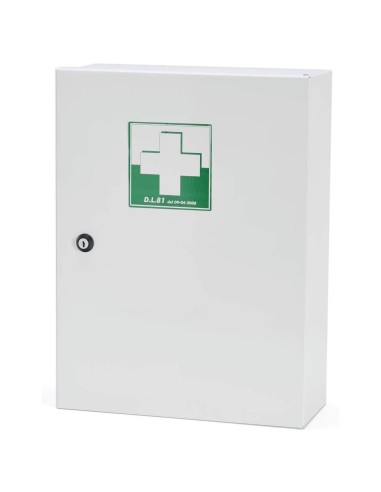 5 - Armadietto pronto soccorso metallo allegato 2 aziende con meno di 3 dipendenti