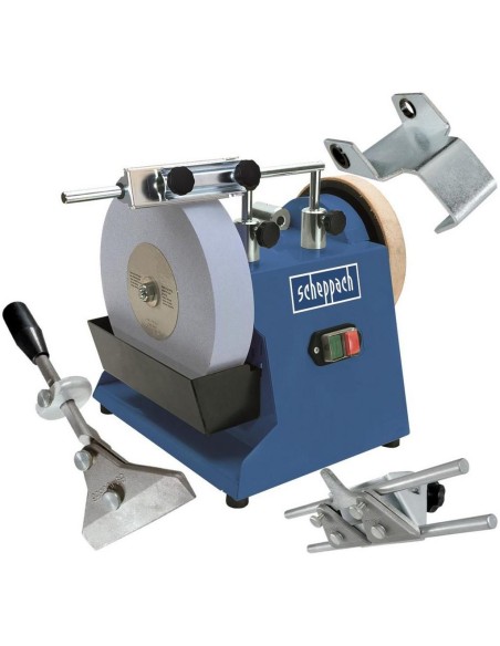 Affilatrice mola ad acqua Scheppach tiger 2500 affila coltelli forbici