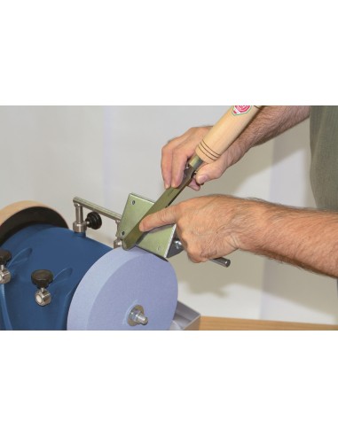 Affilatrice mola ad acqua Scheppach tiger 2500 scalpelli sgorbie coltelli