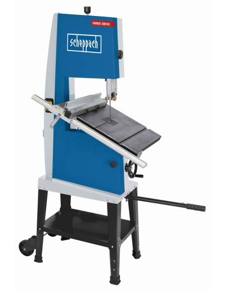 2 - Sega a nastro da banco legno 800 w taglio 205 / 306 mm SCHEPPACH basa3 + 2 lame