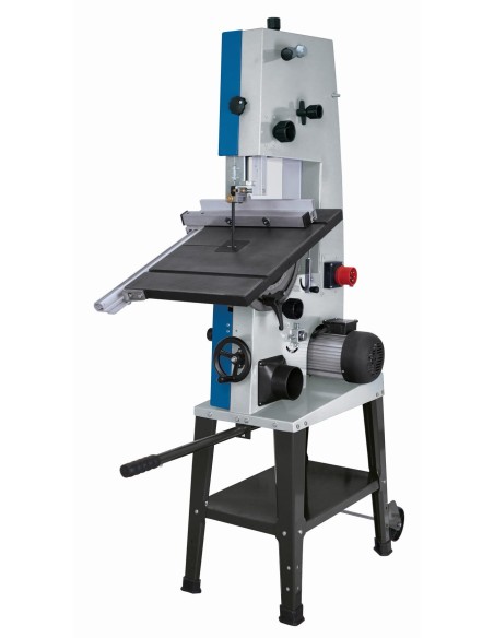 4 - Sega a nastro da banco legno 800 w taglio 205 / 306 mm SCHEPPACH basa3 + 2 lame