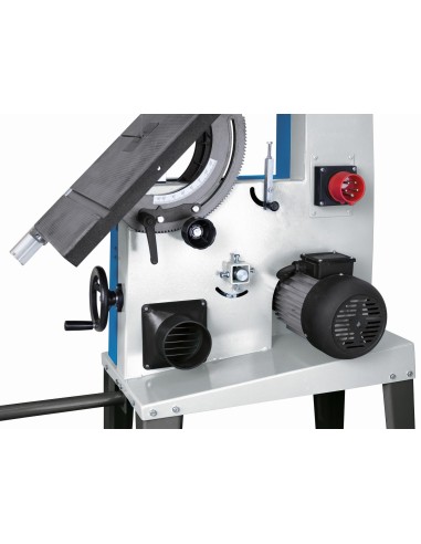 5 - Sega a nastro da banco legno 800 w taglio 205 / 306 mm SCHEPPACH basa3 + 2 lame