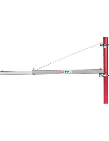 Paranco montacarico argano elettrico 200/400kg SCHEPPACH hrs400+braccio bandiera