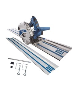 Sega circolare SCHEPPACH pl55 + barra guida 2,8 m di binari + accessori