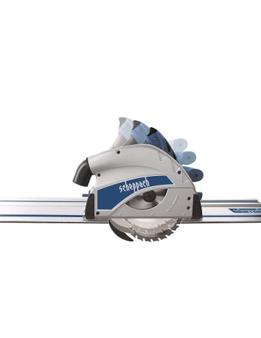 Sega circolare SCHEPPACH pl55 + barra guida 2,8 m di binari + accessori