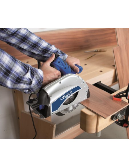 Sega circolare SCHEPPACH pl55 + barra guida 2,8 m di binari + accessori