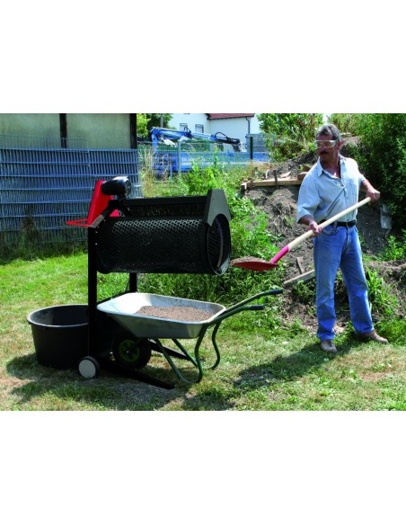 8 - Setaccio rotante elettrico 250w bocca ø 40cm SCHEPPACH rs350 + prolunga 20 mt