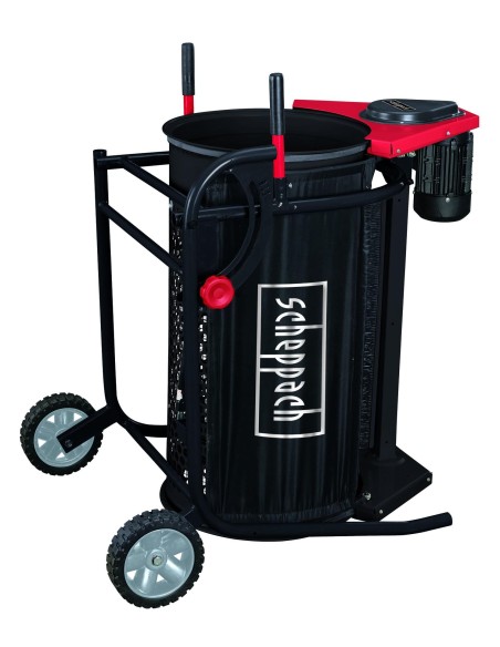 12 - Setaccio rotante elettrico 250w bocca ø 40cm SCHEPPACH rs350 + prolunga 20 mt