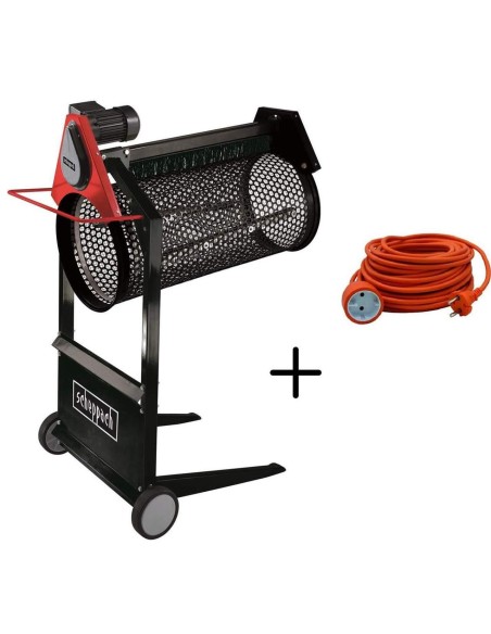 7 - Setaccio rotante elettrico 360w bocca ø 40 cm SCHEPPACH rs400 + prolunga 20 mt