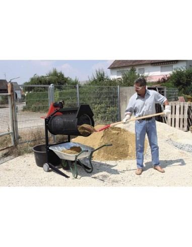 8 - Setaccio rotante elettrico 360w bocca ø 40 cm SCHEPPACH rs400 + prolunga 20 mt