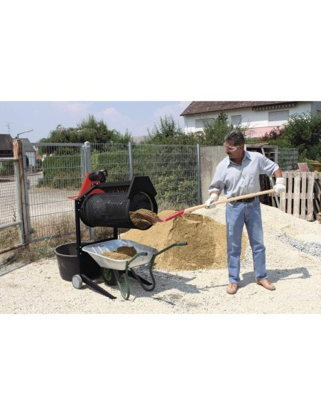 8 - Setaccio rotante elettrico 360w bocca ø 40 cm SCHEPPACH rs400 + prolunga 20 mt