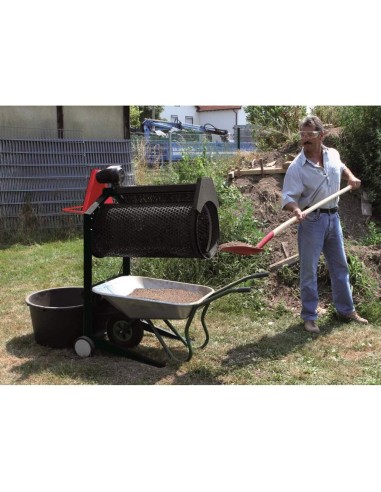 11 - Setaccio rotante elettrico 360w bocca ø 40 cm SCHEPPACH rs400 + prolunga 20 mt