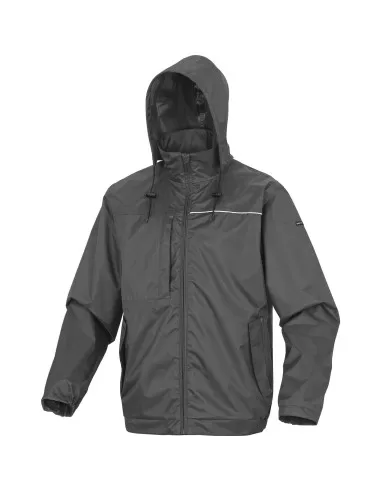 2 - Giubbotto da pioggia poliestere impermeabile spalmato pvc Deltaplus lite