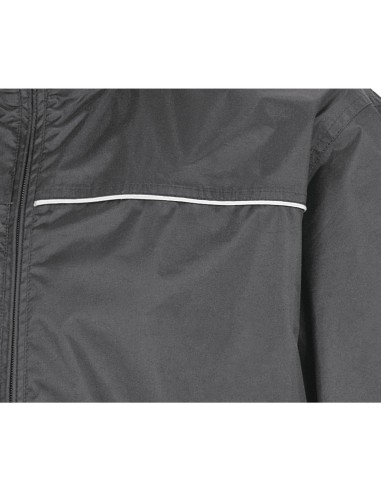 3 - Giubbotto da pioggia poliestere impermeabile spalmato pvc Deltaplus lite