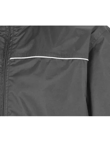 3 - Giubbotto da pioggia poliestere impermeabile spalmato pvc Deltaplus lite
