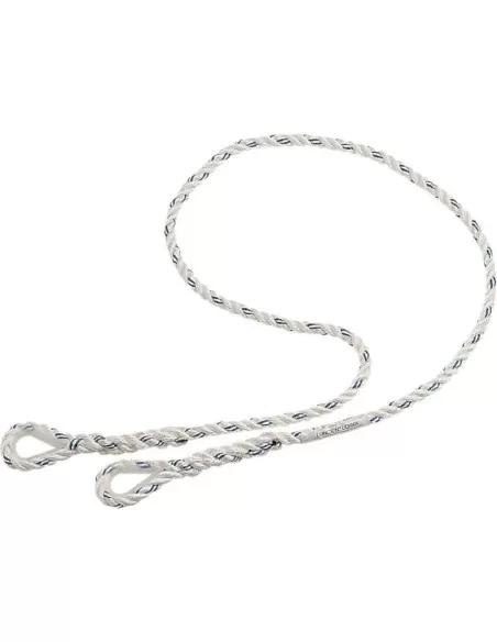 1 - Fune anticaduta con corda trefolata 1 m  Deltaplus lo007100