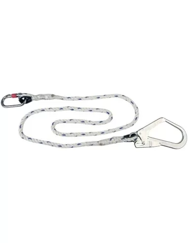 1 - Fune per dispositivi anticaduta Deltaplus lo007150cd corda intrecciata 1,5 metri