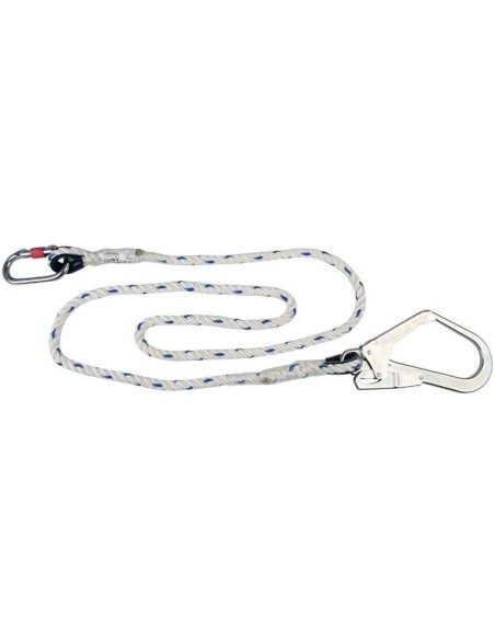 1 - Fune per dispositivi anticaduta Deltaplus lo007150cd corda intrecciata 1,5 metri