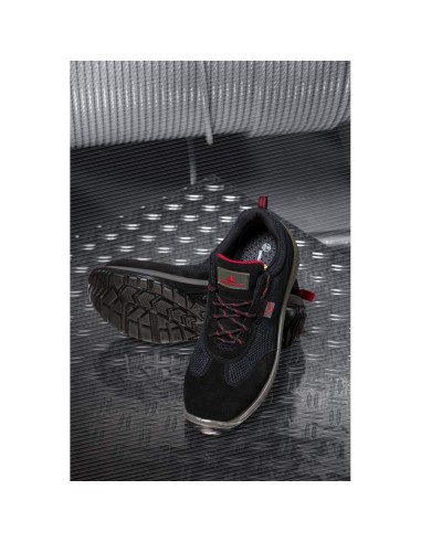 4 - Scarpa antinfortunistica bassa scamosciata lavoro estiva Deltaplus asti s1p src