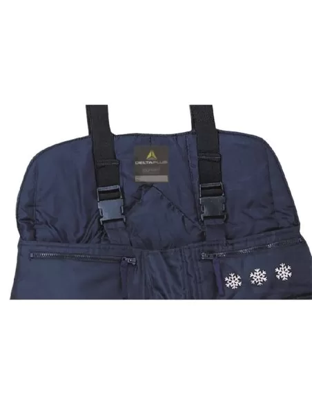 2 - Pantalone Deltaplus austral ii termico pettorina imbottito lavoro freddo 2 - Pantalone Deltaplus austral ii termico pettorina imbottito lavoro freddo