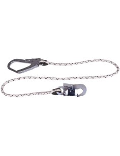 1 - Fune per dispositivi anticaduta Deltaplus lo047150ad corda 1,5m 2 connettori