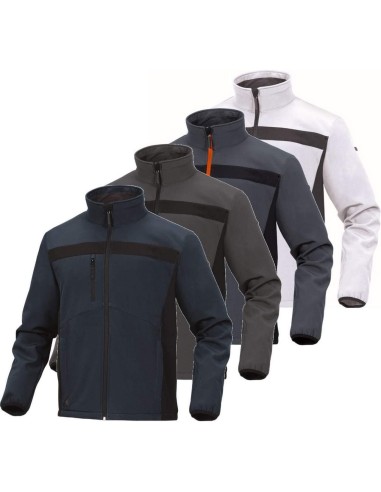 1 - Giacca giubbotto Deltaplus lulea2 soft shell termica invernale da lavoro