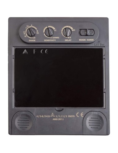 2 - Maschera casco lcd per saldatura autoscurante saldatore Deltaplus barrier 2