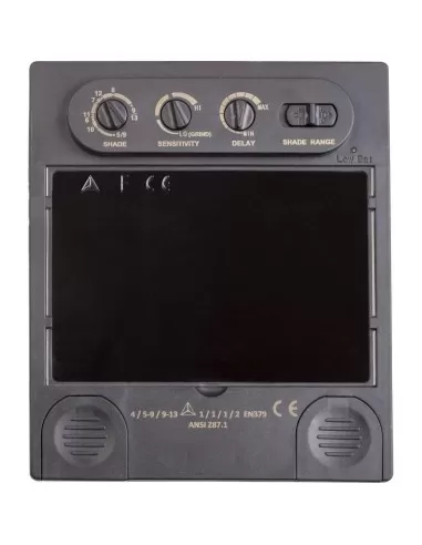 2 - Maschera casco lcd per saldatura autoscurante saldatore Deltaplus barrier 2