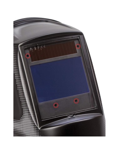 5 - Maschera casco lcd per saldatura autoscurante saldatore Deltaplus barrier 2