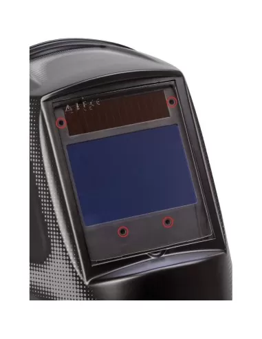 5 - Maschera casco lcd per saldatura autoscurante saldatore Deltaplus barrier 2