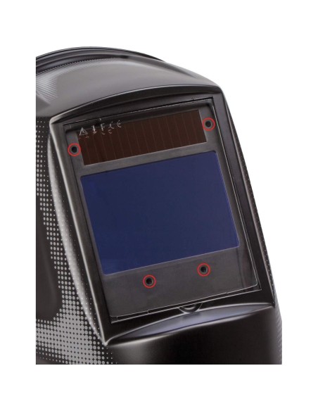 5 - Maschera casco lcd per saldatura autoscurante saldatore Deltaplus barrier 2