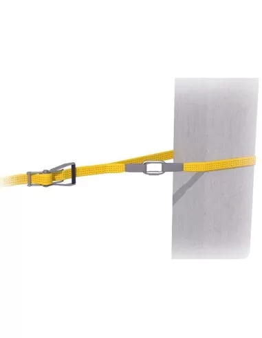 2 - Linea di vita temporanea orizzontale con cinghia Deltaplus speedline lv201