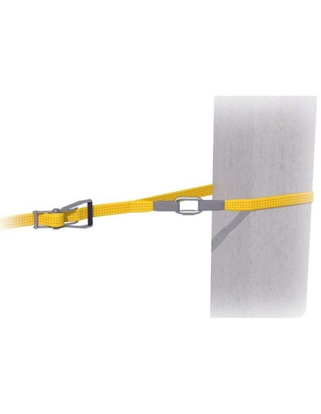 2 - Linea di vita temporanea orizzontale con cinghia Deltaplus speedline lv201