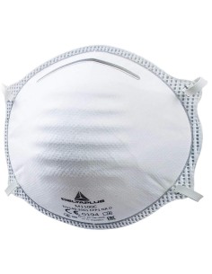 1 - Kit 20 mascherine Deltaplus ffp1 m1100 conchiglia senza valvola polveri