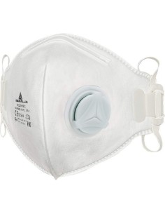 1 - Kit 10 mascherine Deltaplus ffp1 m1100vb piegata con valvola x polveri