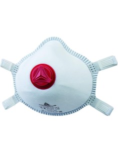 1 - Kit 5 mascherine Deltaplus ffp3 m1300v conchiglia con valvola x polveri