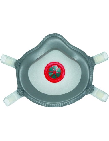 2 - Kit 5 mascherine Deltaplus ffp3 m1300v conchiglia con valvola x polveri